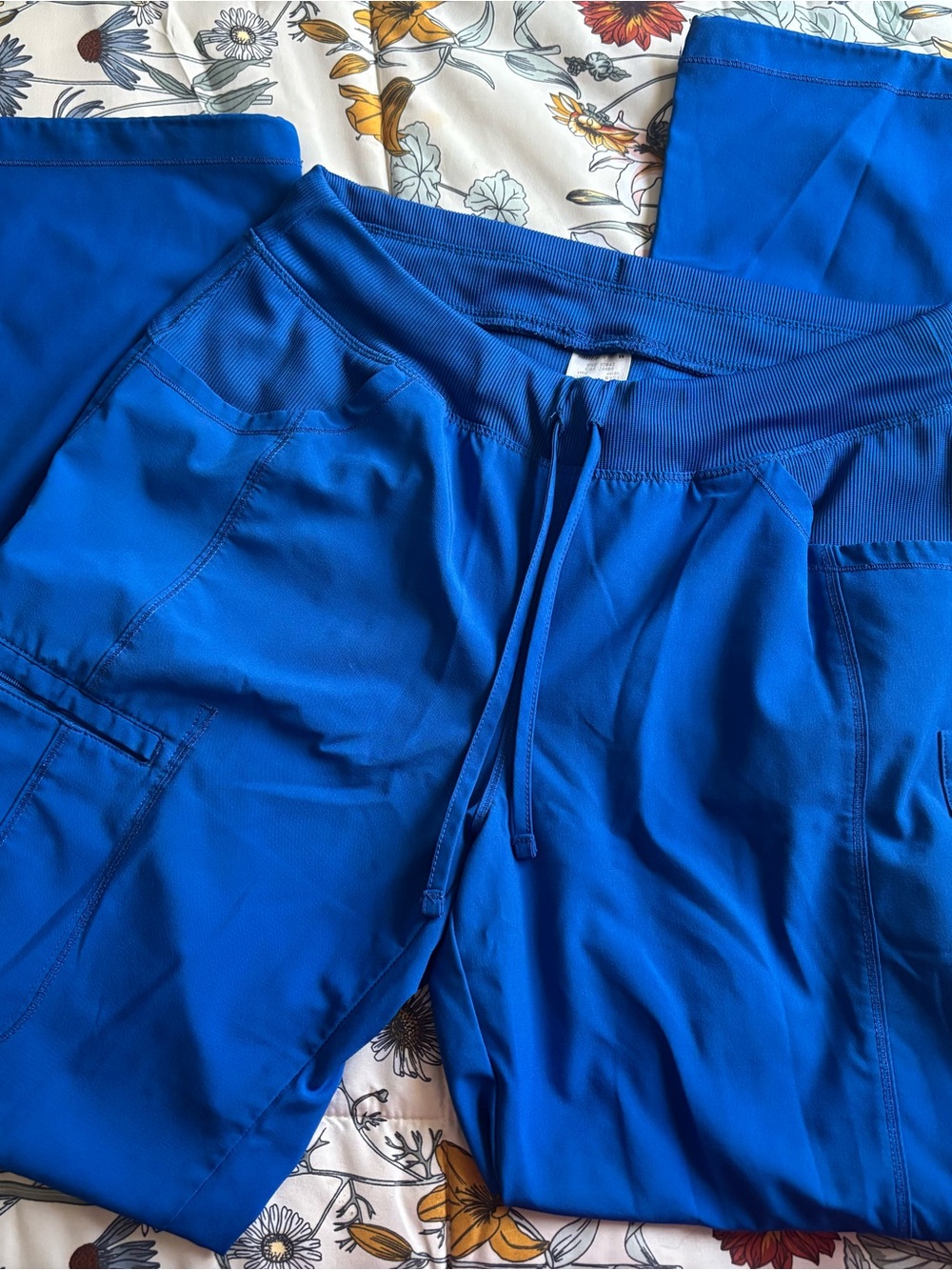 Royal Blue Cherokee Infinity Scrub Pants